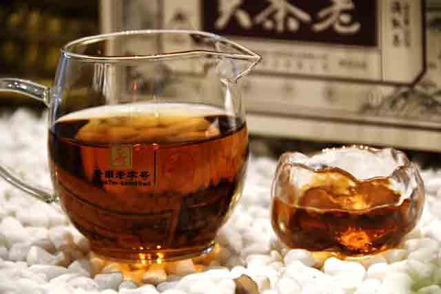 八角亭老茶头普洱熟茶