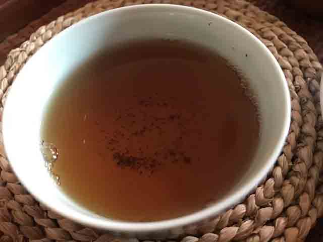 大益中期茶2003年班章生态青砖茶品质特点