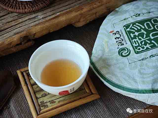 润元昌2022绿印普洱茶品质特点