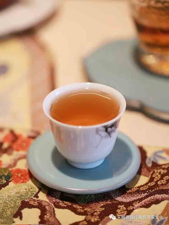 天威德成2008年雅月普洱茶品质特点