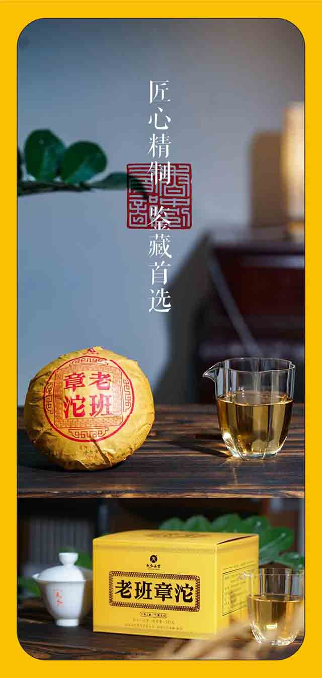 天弘茶业2023年老班章沱普洱茶品质特点