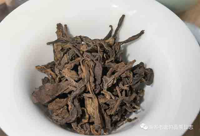 吾茶共饮2023年弯弓黄片熟茶普洱茶