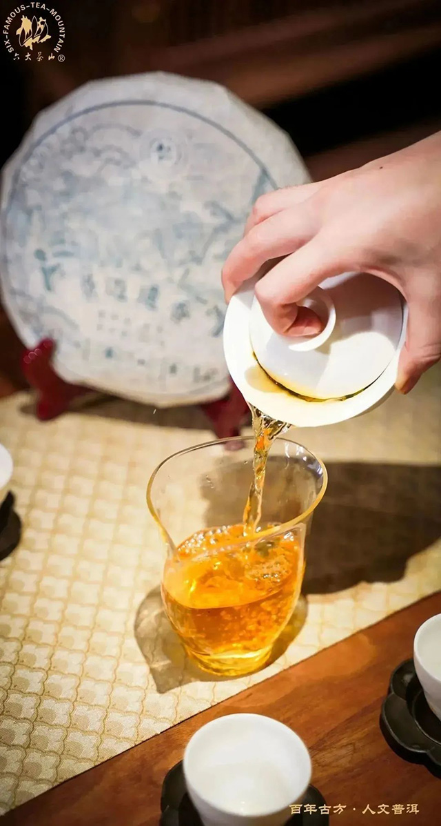 六大茶山景迈遗香生茶熟茶