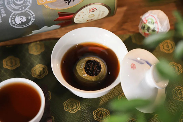 2023年润元昌年份柑普茶小青柑品质特点