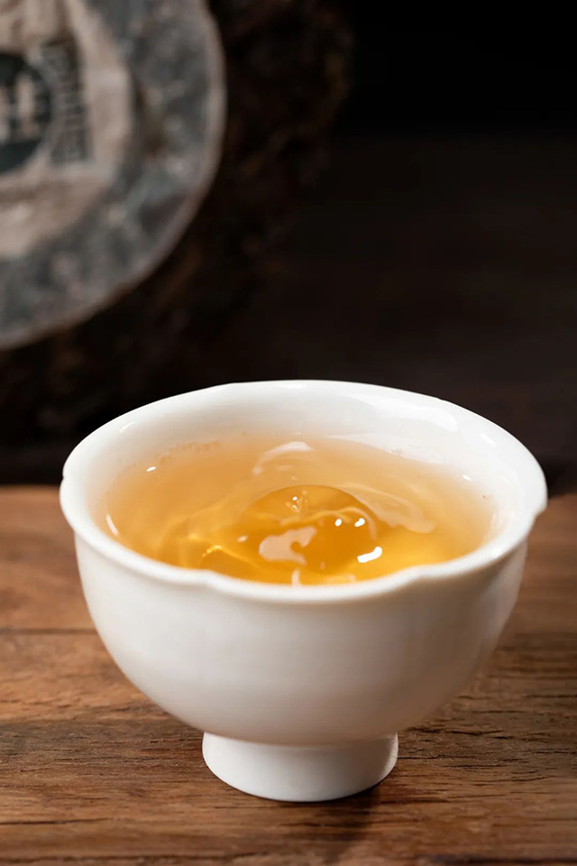 老同志瑶柱普洱茶