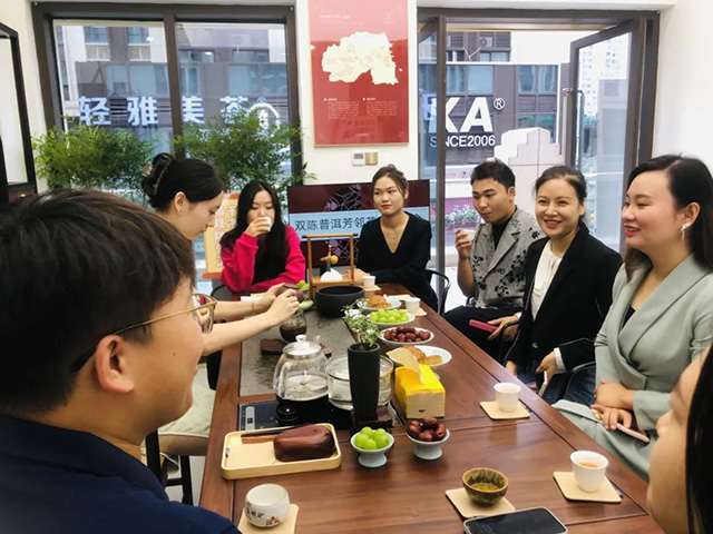 全国双陈门店中秋茶会