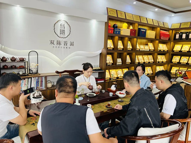 全国双陈门店中秋茶会