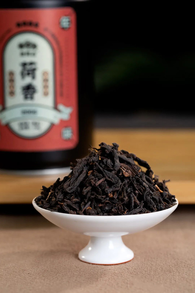 老同志荷香普洱茶熟茶品质特点