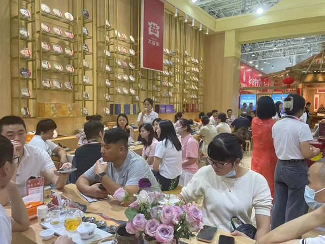 厦门昆明茶博会大益馆