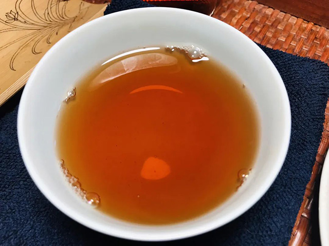 今大福2015生态熟砖普洱茶品质特点