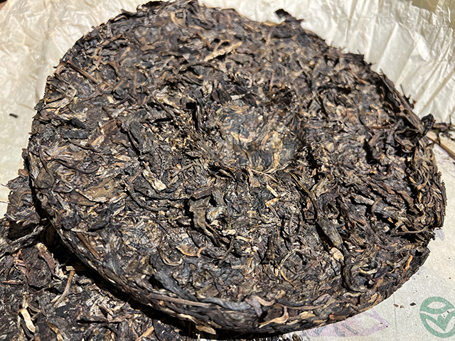 紫玉茶厂2008年忙肺古树茶老茶