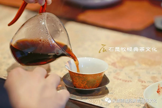 天威德成新品2023守黑熟茶尝鲜茶会