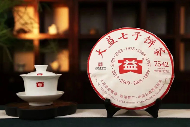 大益2023年7542普洱茶生茶品质特点