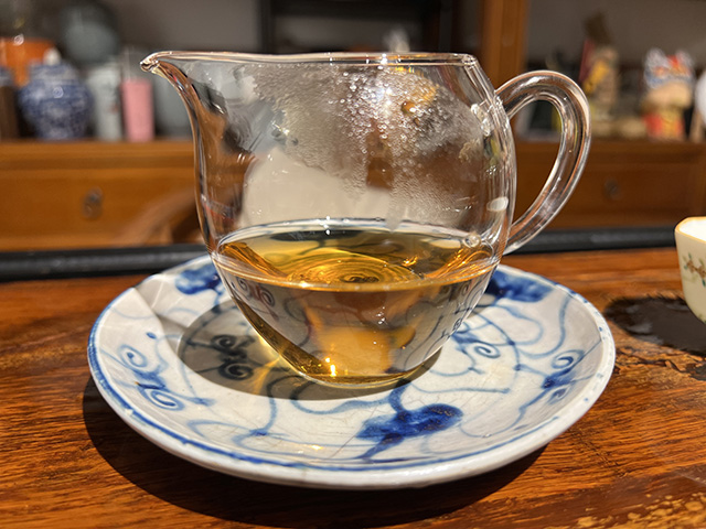 中茶牌98年蓝印易武外贸站古树茶