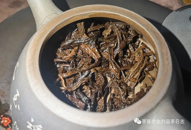 茶山历险记2022年清凉感熟茶标准样普洱茶