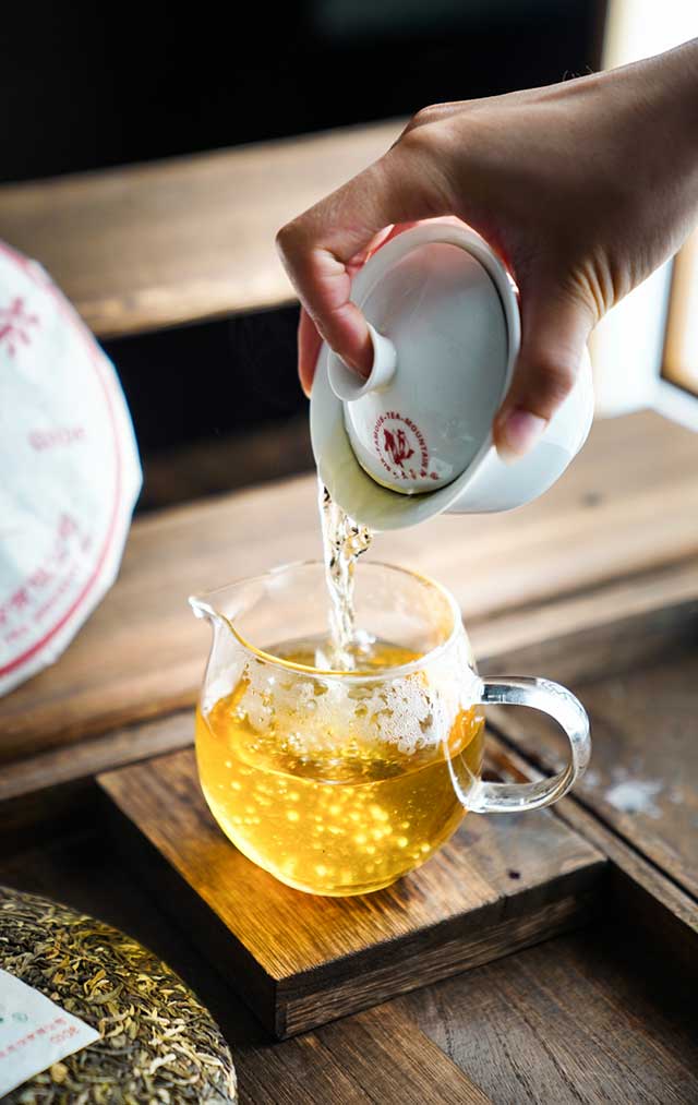 六大茶山傣文青普洱茶