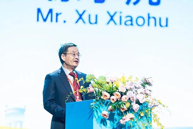中国食品土畜进出口商会副会长徐小虎发言