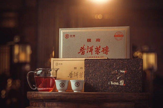 中茶云南普洱茶砖7581普洱茶