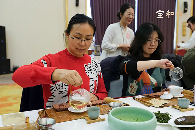 宝和祥云顶茶空间茶艺培训活动