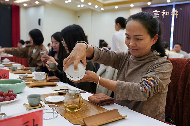 宝和祥云顶茶空间茶艺培训活动