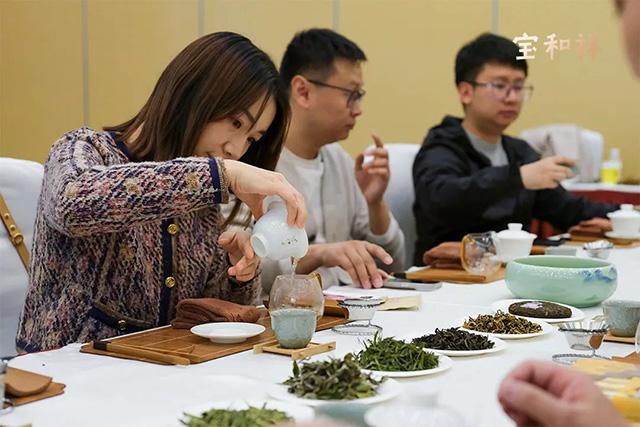 宝和祥云顶茶空间茶艺培训活动