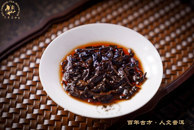 六大茶山金毫贡饼普洱茶
