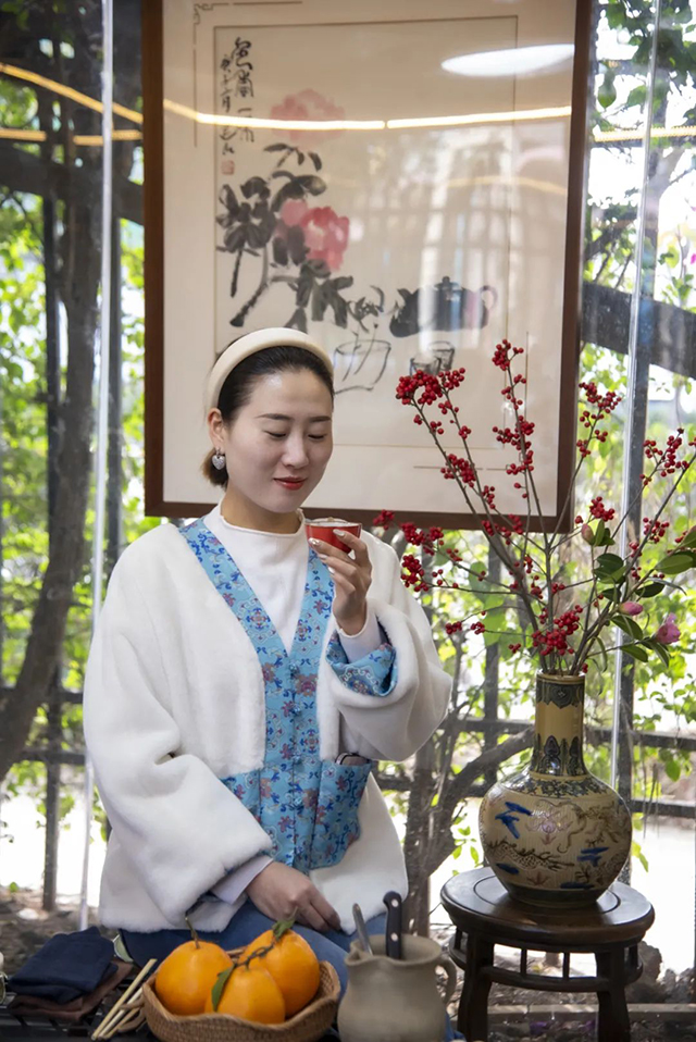 爱随茶香围炉煮茶