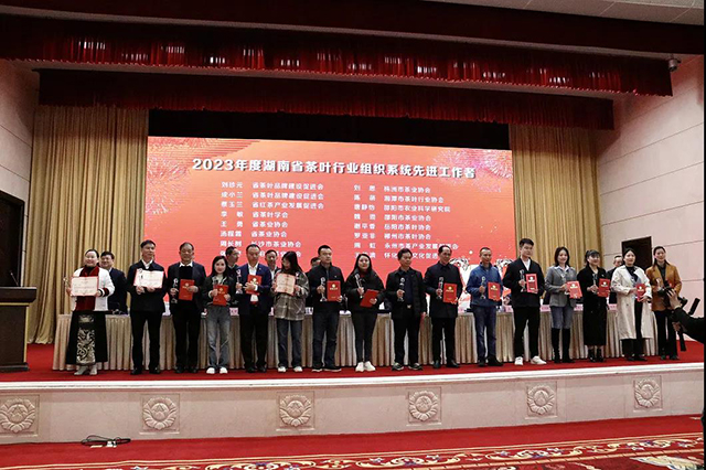 2023年度湖南省茶叶行业组织系统先进工作者表彰仪式