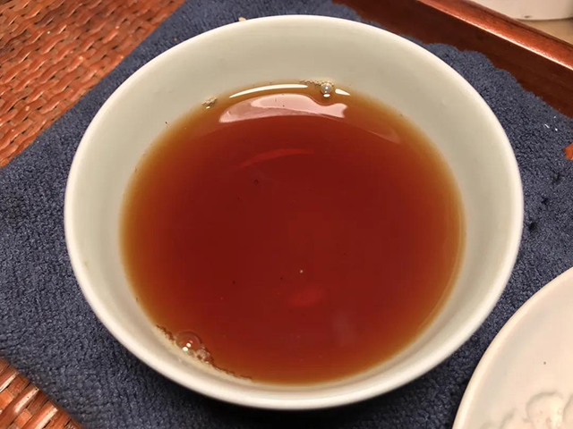 山青花燃青竹丹枫熟饼普洱茶品质特点