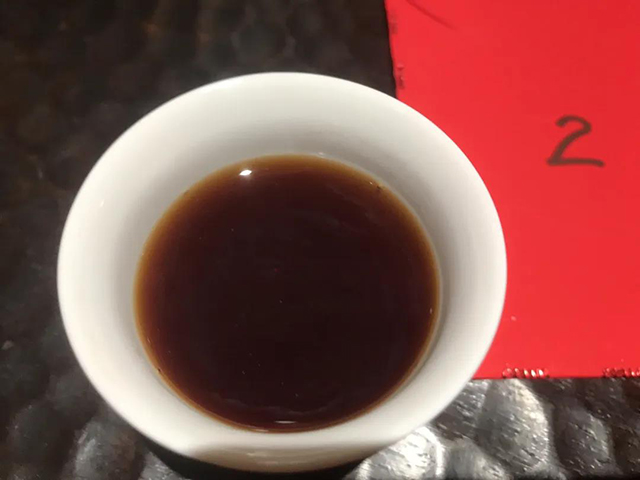 山青花燃2017年赤丹芳华熟砖普洱茶品质特点