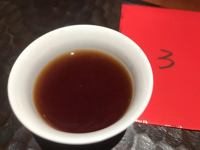 山青花燃2017年赤丹芳华熟砖普洱茶品质特点