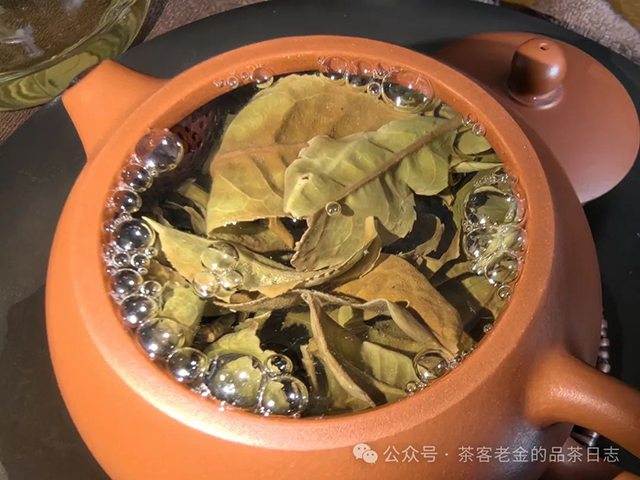 栩月古茶2024年云白曼松茶品品质特点
