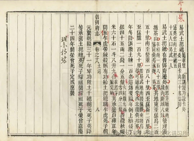 普洱府志
