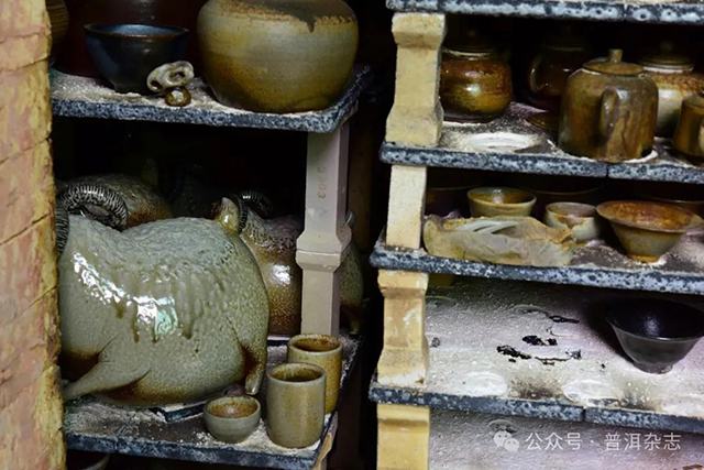 柴烧茶器