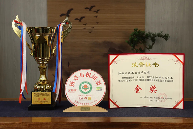 正皓茶2024班章有机饼茶品鉴详情