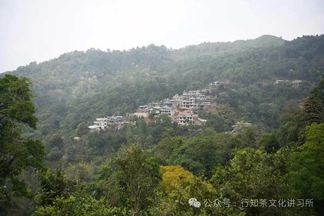 远眺河边寨