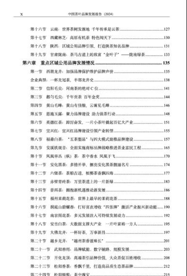 中国茶叶品牌发展报告