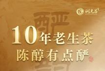 新品上市：10年老生茶，布朗味最酽，专业茶客会喜欢的年份味道！
