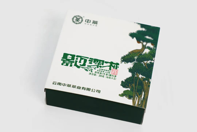 中茶景迈深林普洱茶