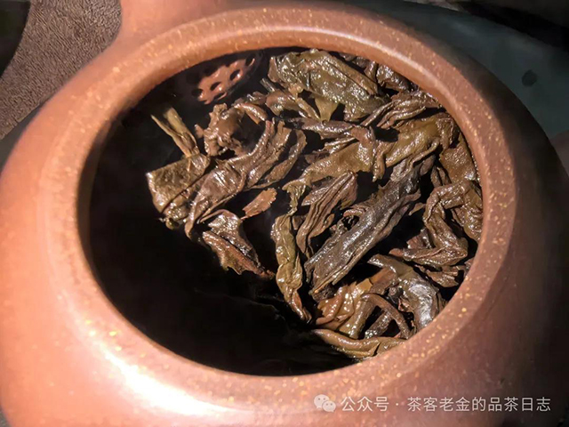 宁洱小陶2024年老曼峨熟茶普洱茶品质特点