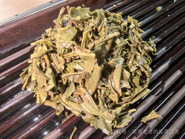 石一龙兄中茶定制茶品专场盲品对冲