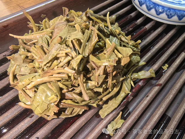 石一龙兄中茶定制茶品专场盲品对冲