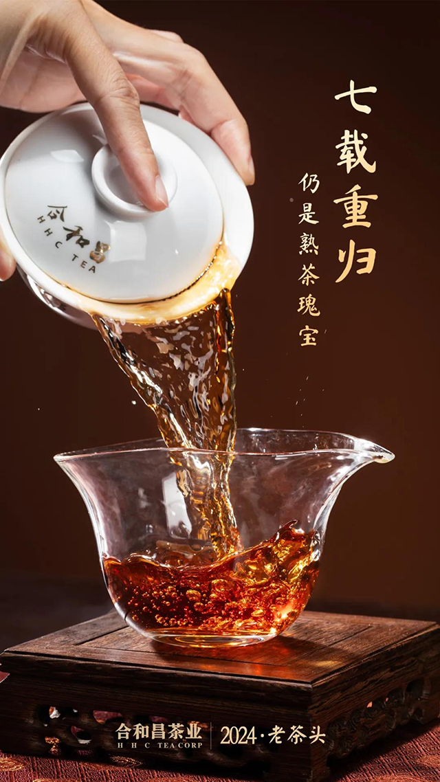 合和昌2024年老茶头普洱茶品质特点