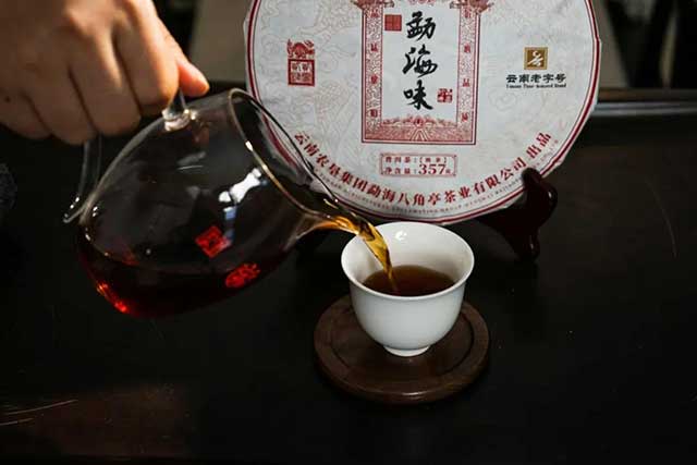 八角亭勐海味普洱熟茶品质特点