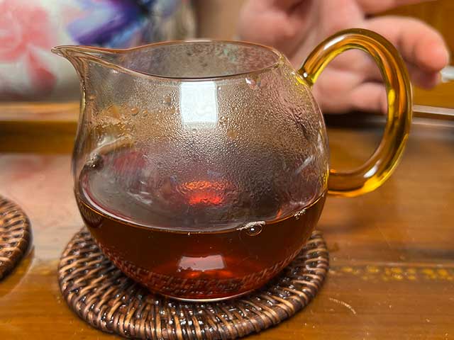 图为红版2020金魁熟普小饼洗茶润茶头道汤体