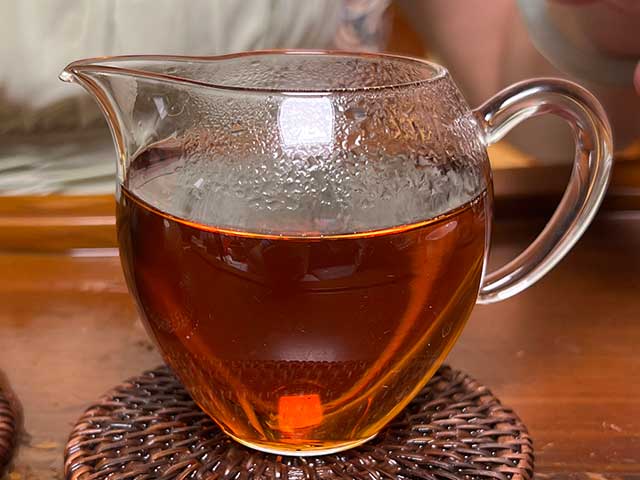 图为1998年健身沱品茗第五道汤体