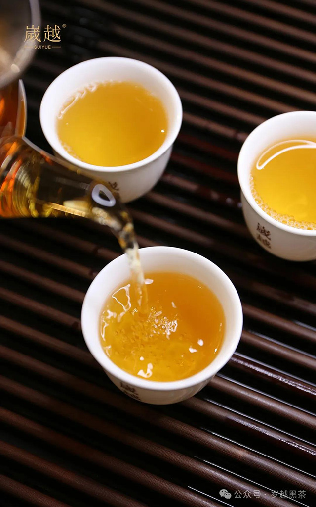 岁越黑茶黑茶通宝品质特点