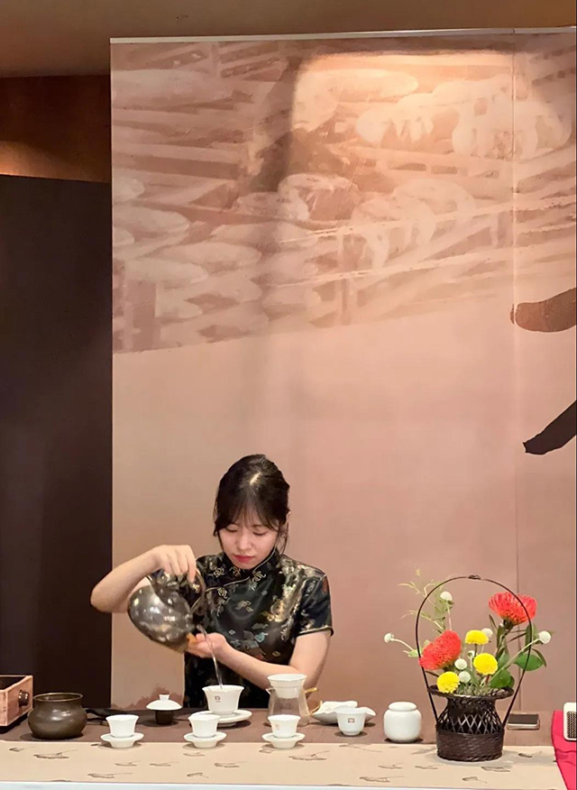 大益茶走进中国驻韩国大使馆