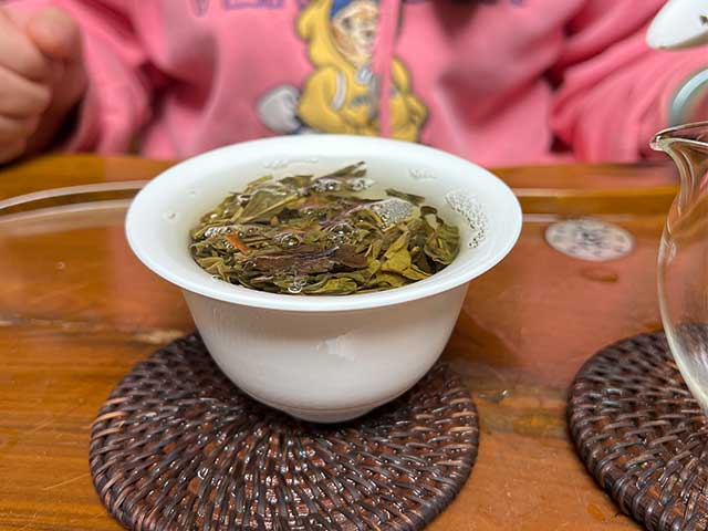 图为古墨千韵2019年千年老妖单株古树茶