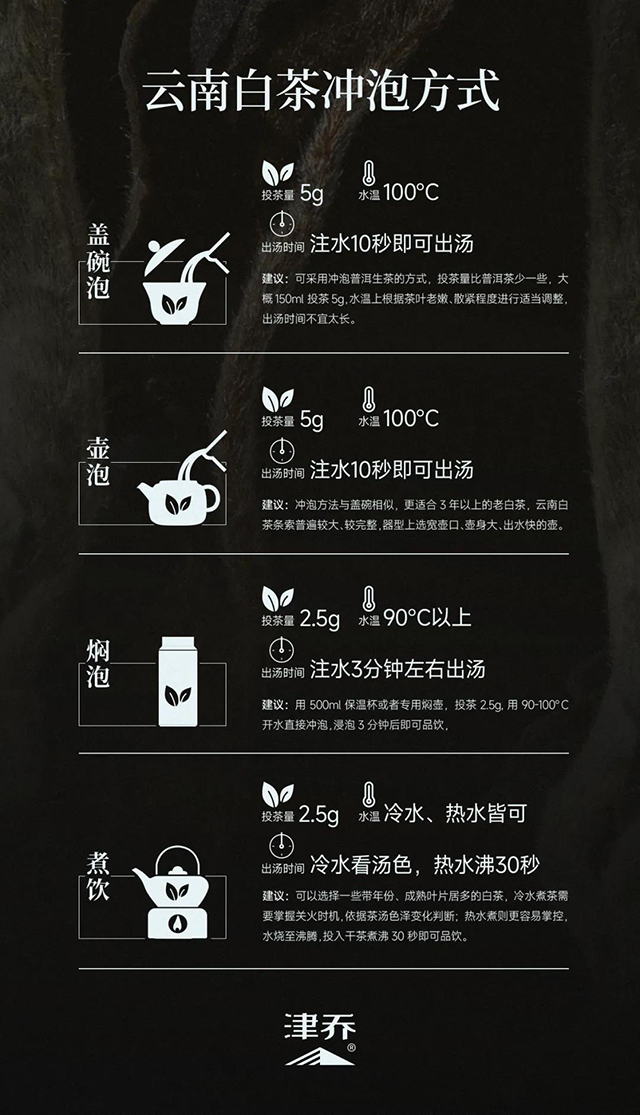 津乔普洱半藏白